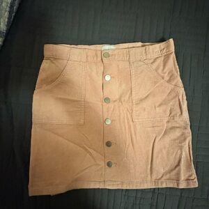 Children Place girls Tan Corduroy Mini Skirt Size 12